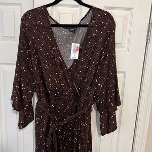 Torrid Wrap blouse
